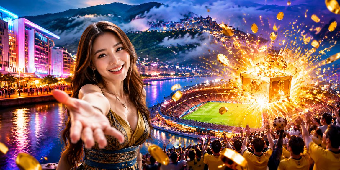 Suasana hiburan kasino di Genting Highlands Malaysia dengan paparan permainan sukan maya interaktif
