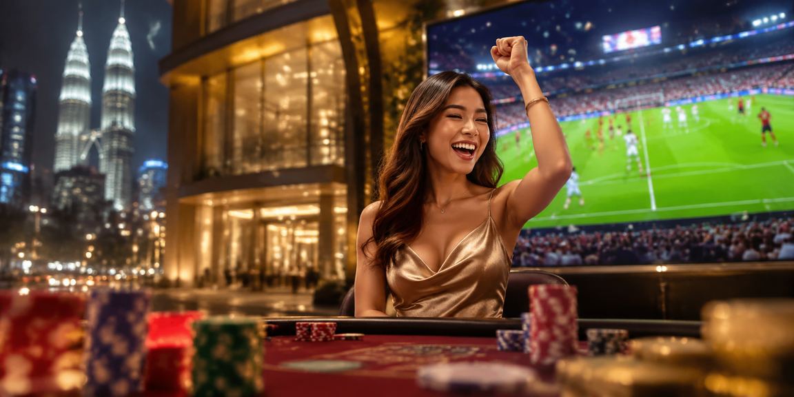 Pengguna Malaysia log masuk ke akaun 8020 menggunakan telefon pintar untuk pertaruhan sukan