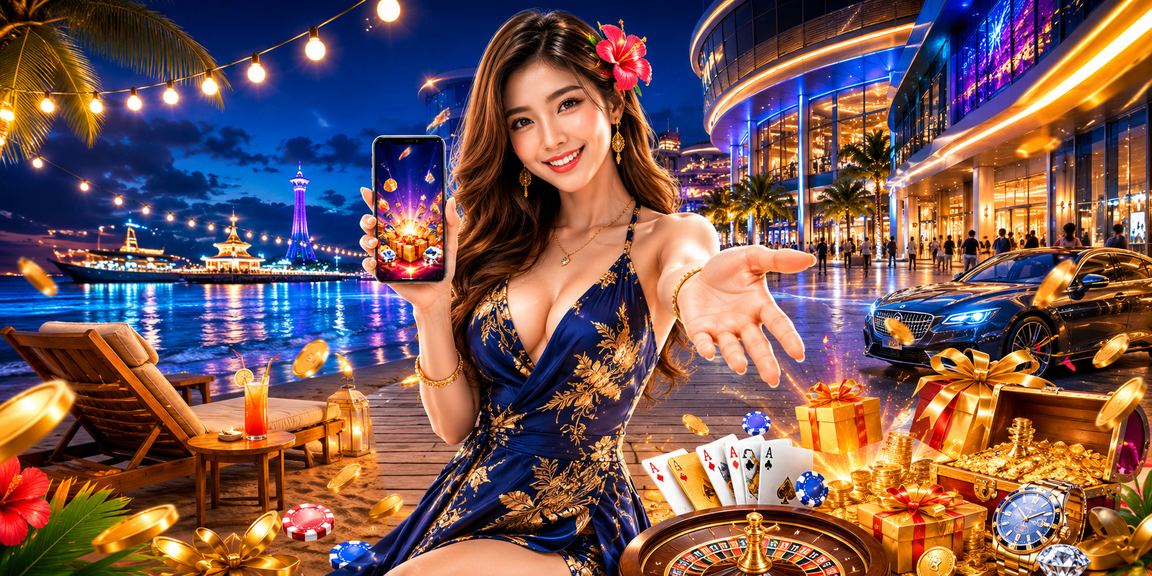 Paparan aplikasi kasino mudah alih Malaysia dengan antara muka responsif pada telefon pintar Android