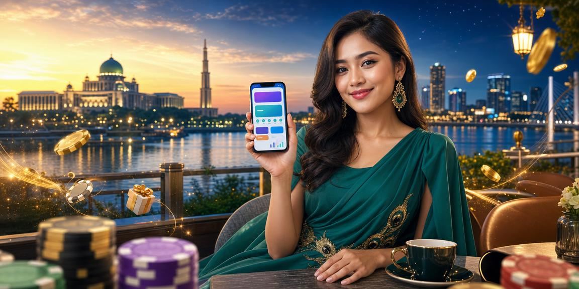 Pengguna Malaysia menggunakan platform 8020 melalui telefon pintar di Putrajaya