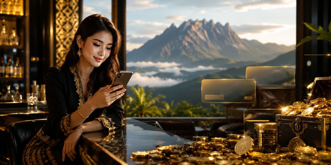 Pengguna Sabah menggunakan kasino mudah alih dalam talian dengan paparan antara muka 8020 berbahasa Melayu